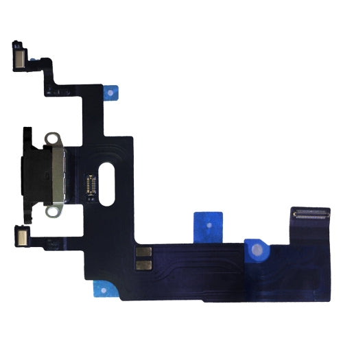 Charging Port Flex Cable for iPhone XR(Black) - Flex Cable by buy2fix | Online Shopping UK | buy2fix