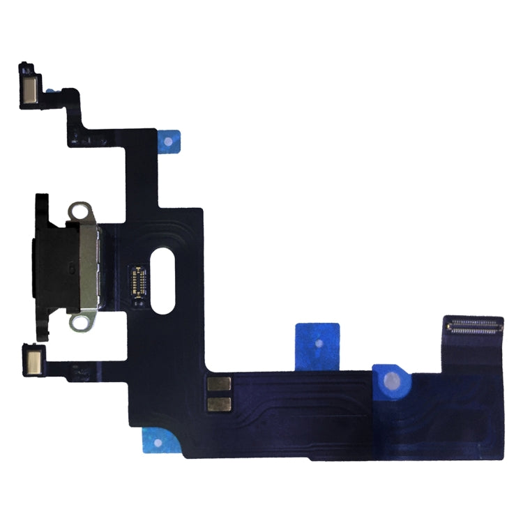 Charging Port Flex Cable for iPhone XR(Black) - Flex Cable by buy2fix | Online Shopping UK | buy2fix
