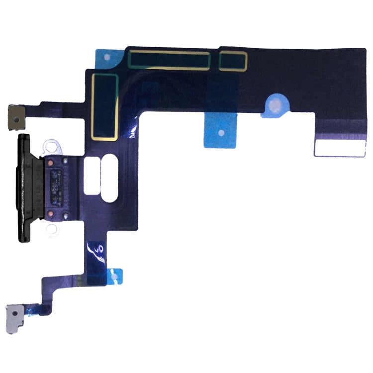Charging Port Flex Cable for iPhone XR(Black) - Flex Cable by buy2fix | Online Shopping UK | buy2fix
