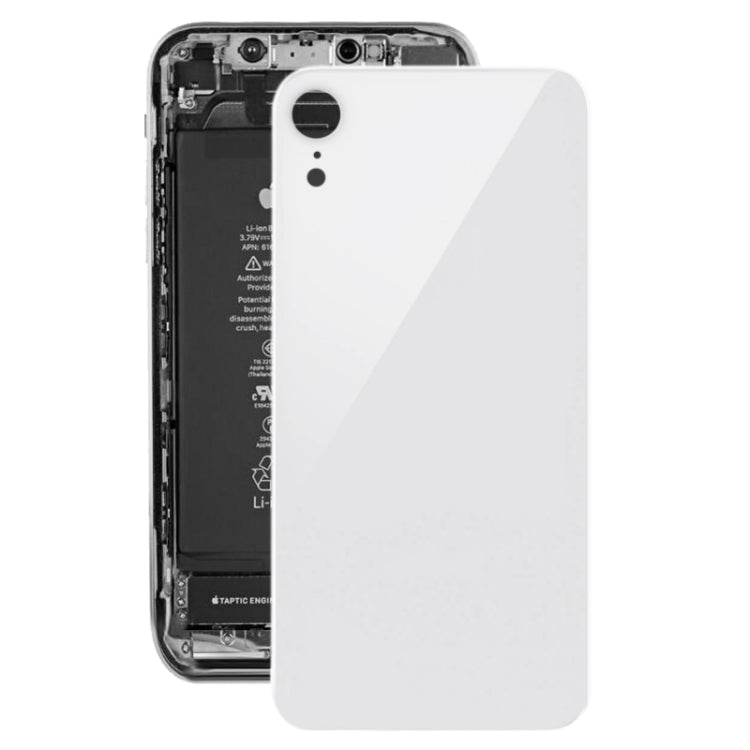 Back Cover with Adhesive for iPhone XR(White) - Back Cover by buy2fix | Online Shopping UK | buy2fix