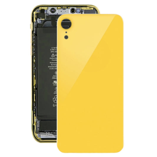 Back Cover with Adhesive for iPhone XR(Yellow) by buy2fix