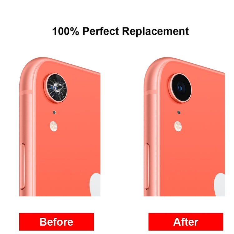 10 PCS Back Camera Lens for iPhone XR - Camera Series by buy2fix | Online Shopping UK | buy2fix