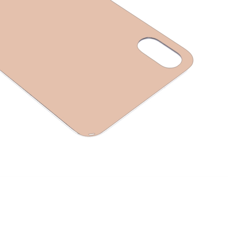 Glass Battery Back Cover for iPhone XS(Gold) - Back Cover by buy2fix | Online Shopping UK | buy2fix