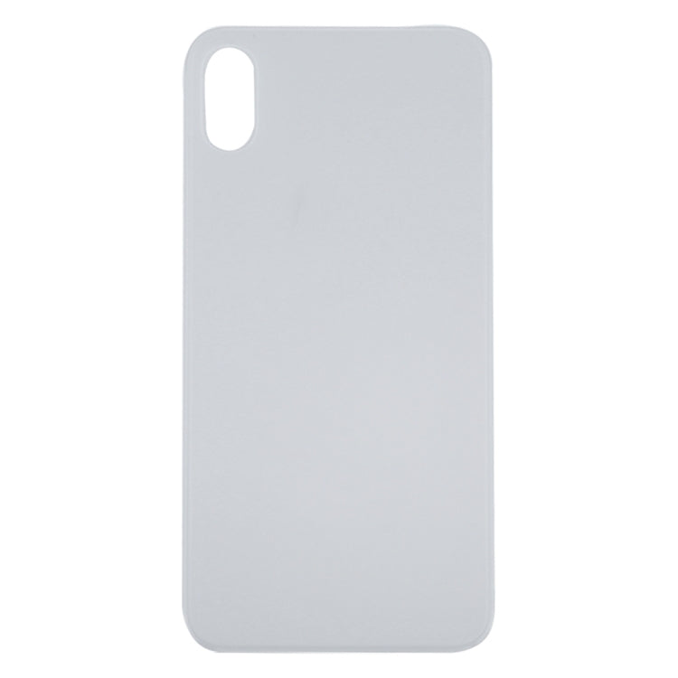 Glass Battery Back Cover for iPhone XS(White) - Back Cover by buy2fix | Online Shopping UK | buy2fix