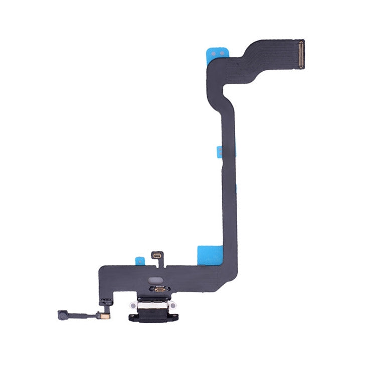 For iPhone XS Charging Port Flex Cable(Black) - Flex Cable by buy2fix | Online Shopping UK | buy2fix