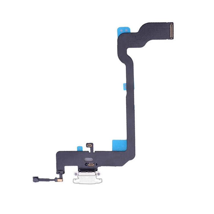 For iPhone XS Charging Port Flex Cable(White) - Flex Cable by buy2fix | Online Shopping UK | buy2fix