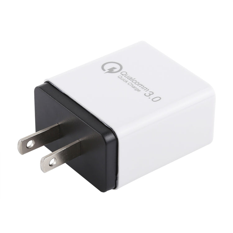 AR-QC-03 2.1A 3 USB Ports Quick Charger Travel Charger, US Plug(Black) - USB Charger by buy2fix | Online Shopping UK | buy2fix