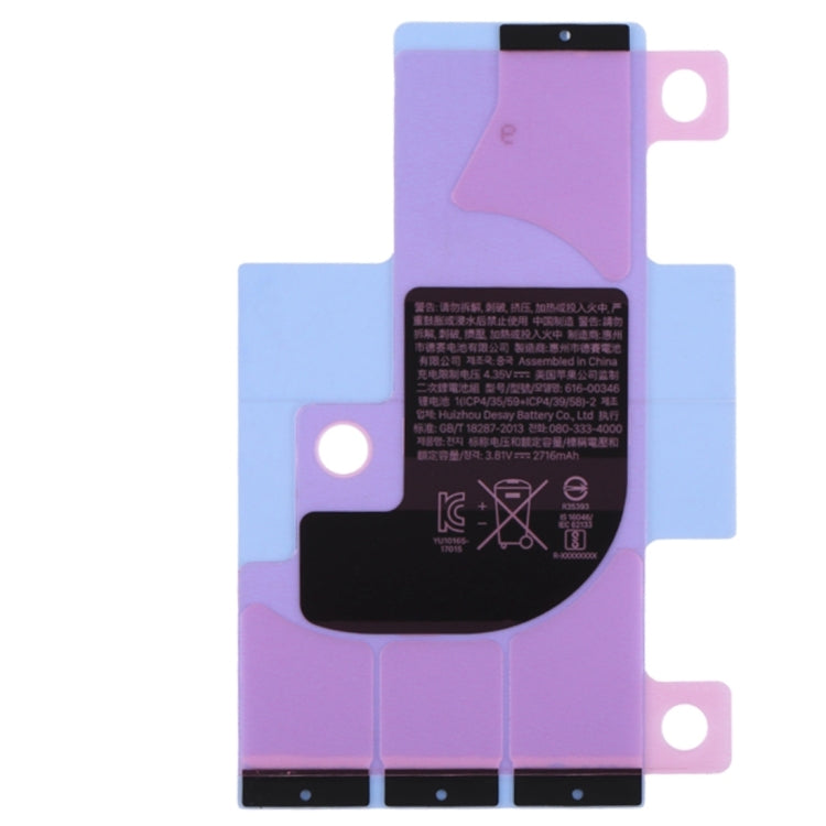 10 PCS Battery Adhesive Tape Stickers for iPhone XS - Others by buy2fix | Online Shopping UK | buy2fix