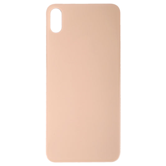 Easy Replacement Big Camera Hole Glass Back Battery Cover with Adhesive for iPhone XS(Gold) - Back Cover by buy2fix | Online Shopping UK | buy2fix