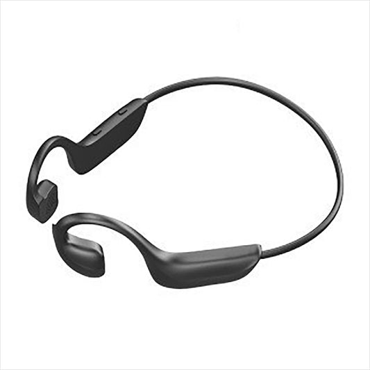 G100 Bluetooth 5.0 Wireless Ear-mounted Sports Waterproof Bone Conduction Earphone (Black) by buy2fix