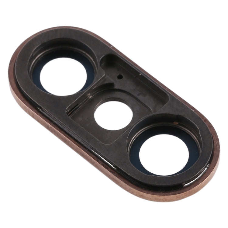 Back Camera Bezel with Lens Cover for iPhone XS / XS Max(Gold) - Camera Series by buy2fix | Online Shopping UK | buy2fix
