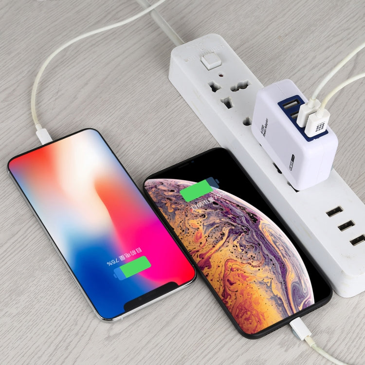 HT-CD03 15.5W 5V 3.1A 4-Port USB Wall Charger Travel Charger, US Plug - USB Charger by buy2fix | Online Shopping UK | buy2fix