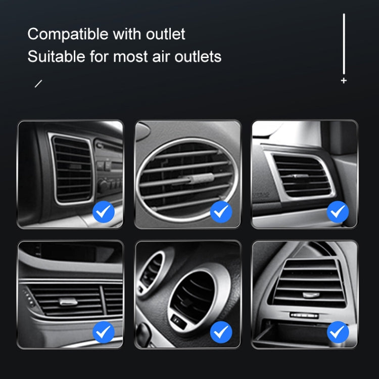 K10 15W Max Output Infrared Sensor Car Air Outlet Bracket Wireless Charger(Black) by buy2fix