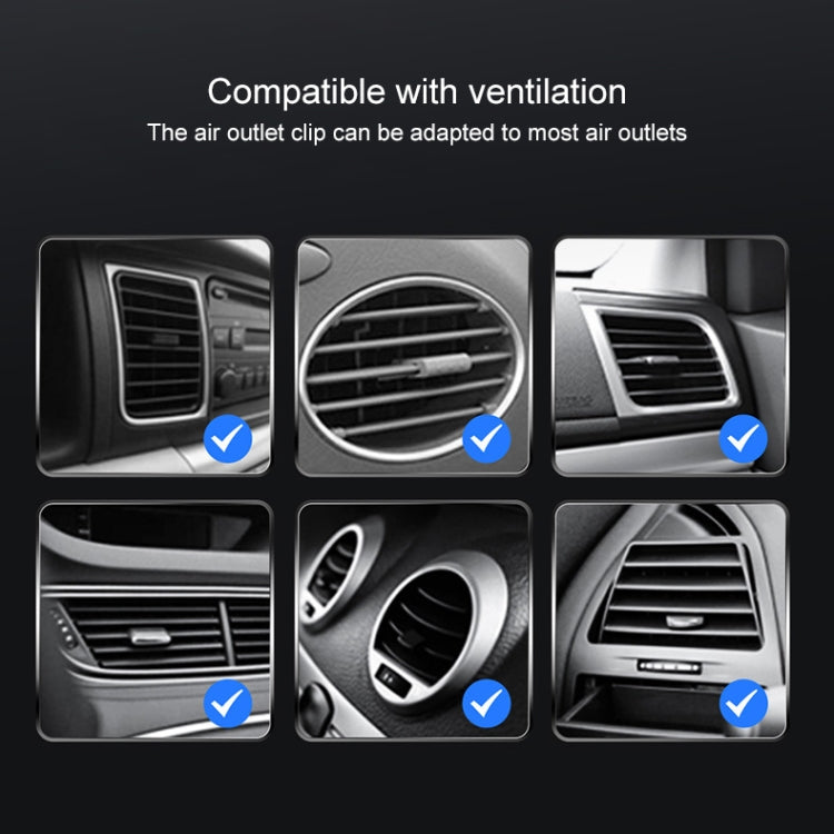 K07 15W Max Output Magnetic Car Air Outlet Bracket Wireless Charger(Black) by buy2fix