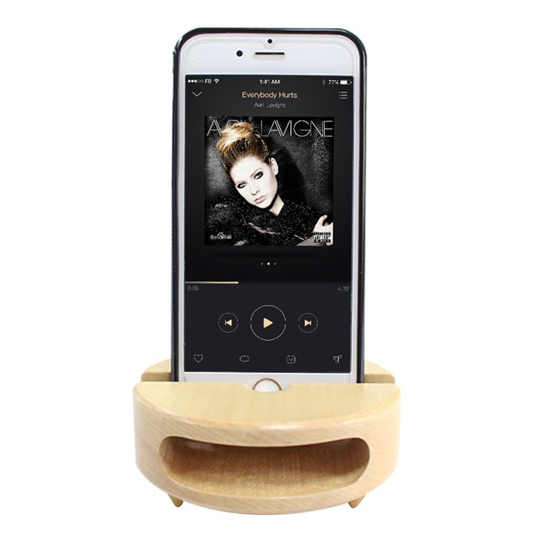 Creative Wooden Mobile Phone Bracket Holder by buy2fix