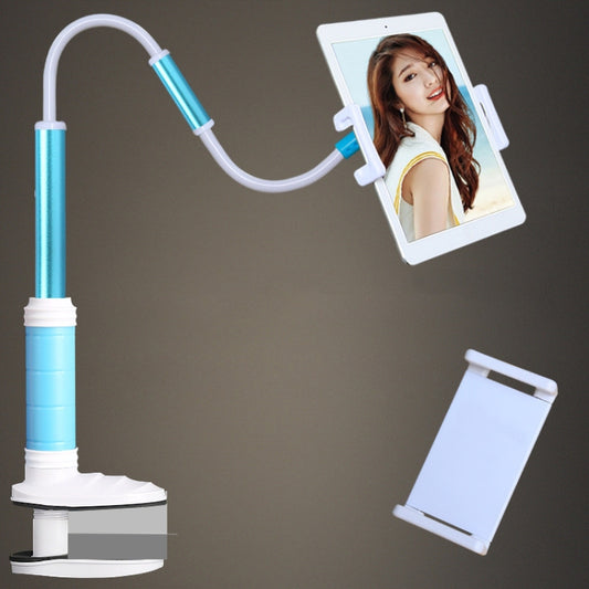 Aluminum-magnesium Alloy Free-Rotating Lazy Bracket Universal Mobile Phones Tablet PC Stand, Suitable for 4-12.9 inch Mobile Phones / Tablet PC, Length: 1.3m (Blue) by buy2fix