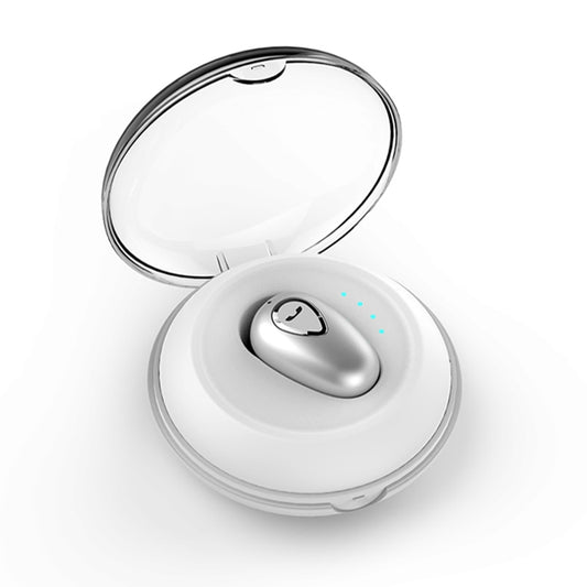 YX01 Sweatproof Bluetooth 4.1 Wireless Bluetooth Earphone with Charging Box, Support Memory Connection & HD Call(Silver) by buy2fix