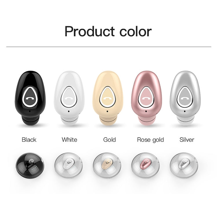 YX01 Sweatproof Bluetooth 4.1 Wireless Bluetooth Earphone with Charging Box, Support Memory Connection & HD Call(White) by buy2fix