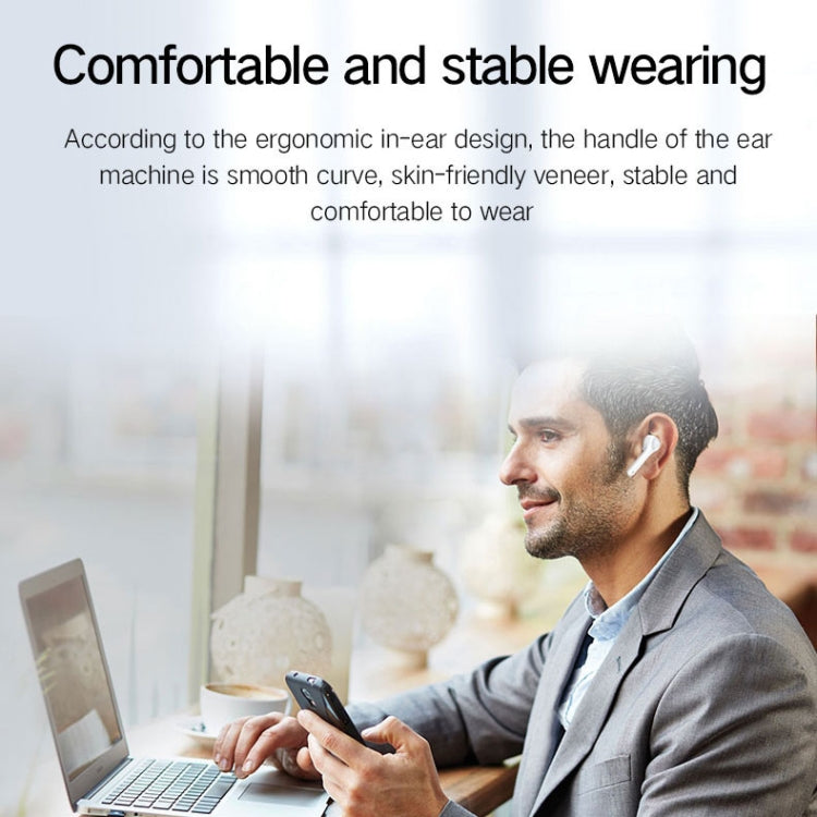 G9 Bluetooth 5.0 HIFI 3D Stereo Wireless Earphone (White) by buy2fix