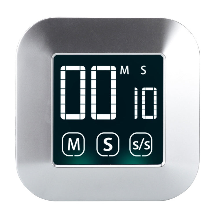 TS-83 Touch Timer Alarm Clock Kitchen Food LCD Large Screen Countdown Electronic Reminder - Digital Countdown by buy2fix | Online Shopping UK | buy2fix