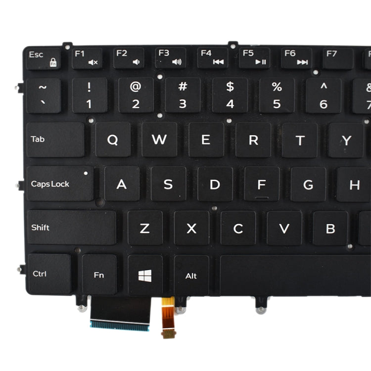 US Keyboard with Backlight for Dell xps 15 9550 9560 (Black) - Replacement Keyboards by buy2fix | Online Shopping UK | buy2fix