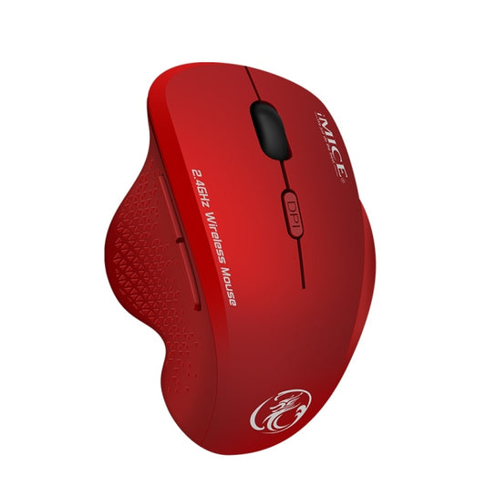 iMICE G6 Wireless Mouse 2.4G Office Mouse 6-button Gaming Mouse(Red) by iMICE