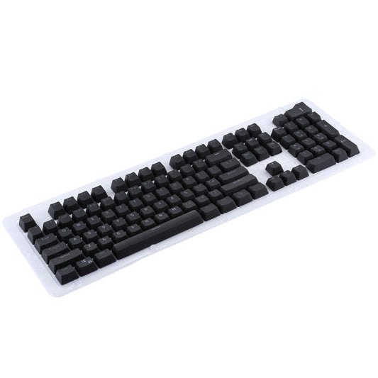 104 Keys Double Shot PBT Backlit Keycaps for Mechanical Keyboard(Black) by buy2fix