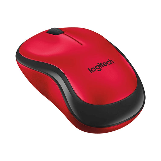 Logitech M220 1200DPI 2.4GHz Ergonomic Wireless Mouse (Red) by Logitech