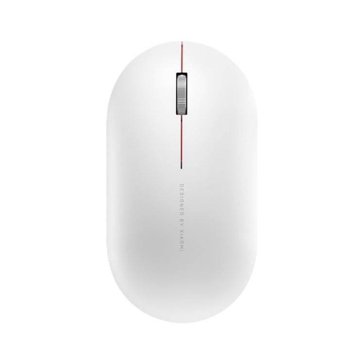 Original Xiaomi 2.4GHz 125HZ 1000DPI Rechargeable Ultra-thin Computer Mouse 2(White) - Wireless Mice by Xiaomi | Online Shopping UK | buy2fix