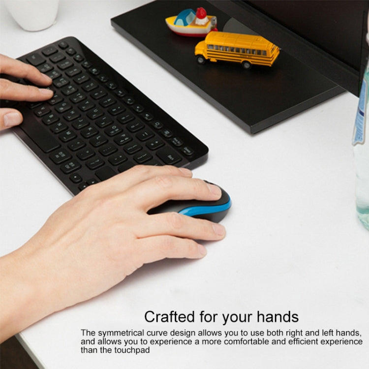 Logitech M185 2.4GHz 3-keys 1000DPI Wireless Optical Mouse, Wireless Range: 10m (Red) by Logitech