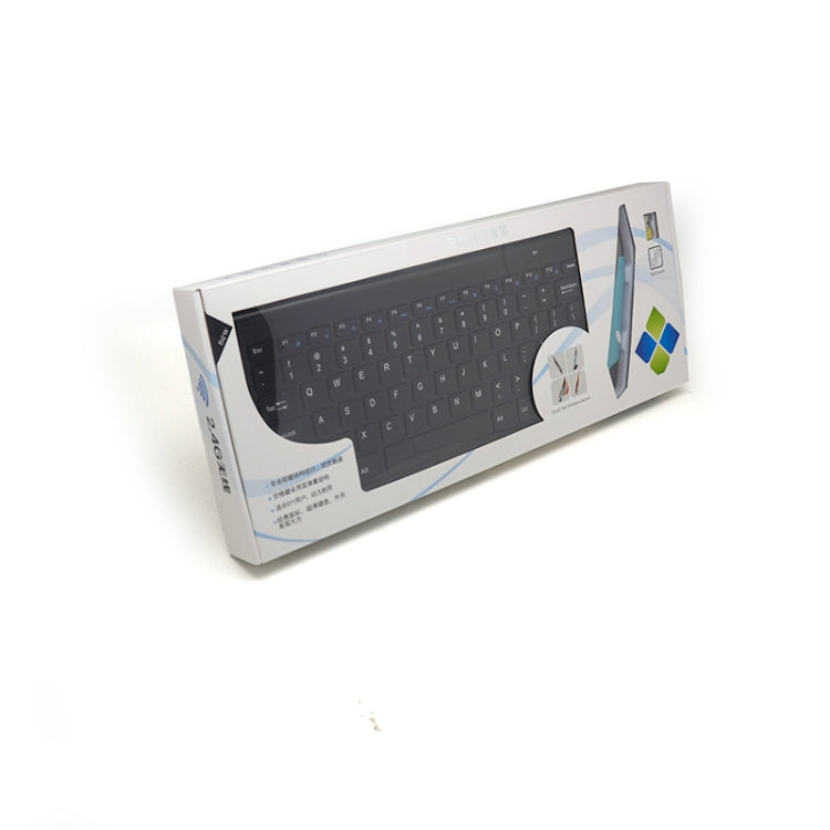 KM-909 2.4GHz Smart Stylus Pen Wireless Optical Mouse + Wireless Keyboard Set(Black) by buy2fix