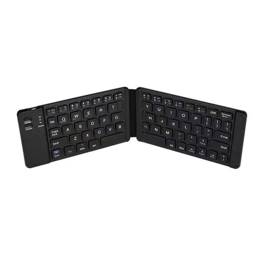 K018 USB Charging Foldable 67 Keys Bluetooth Wireless Keyboard (Black) by buy2fix
