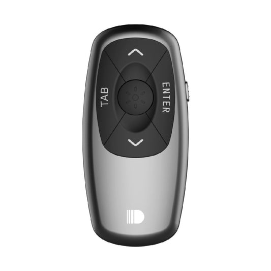 Doosl DSIT011 2.4GHz Mini Rechargeable PowerPoint Presentation Remote Control, Control Distance: 100m(Black) - by DOOSL | Online Shopping UK | buy2fix