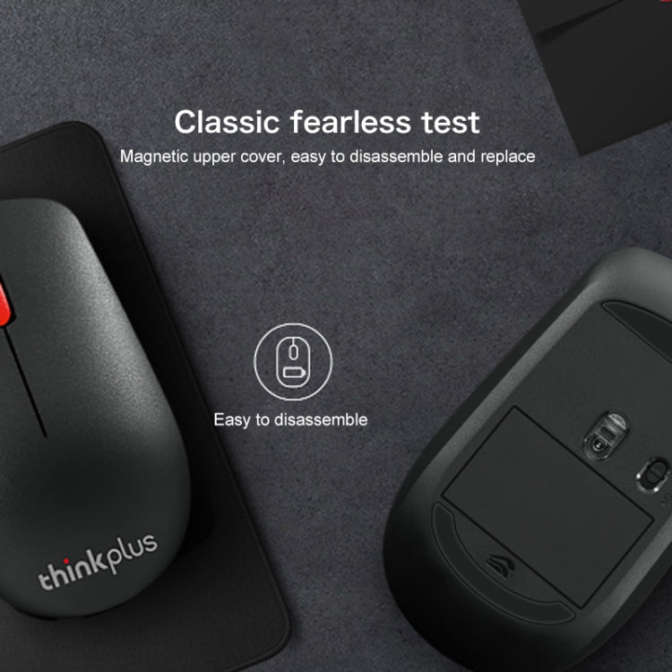 Lenovo thinkplus WL100 Classic Simple Wireless Mouse (Black) by Lenovo