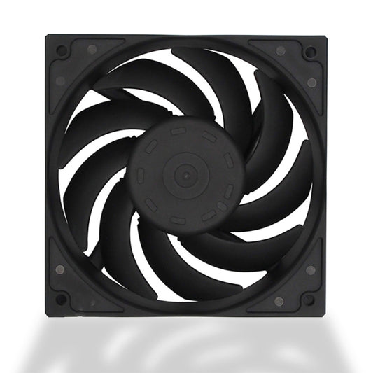 F120 Computer CPU Radiator Cooling Fan (Black) - Fan Cooling by buy2fix | Online Shopping UK | buy2fix
