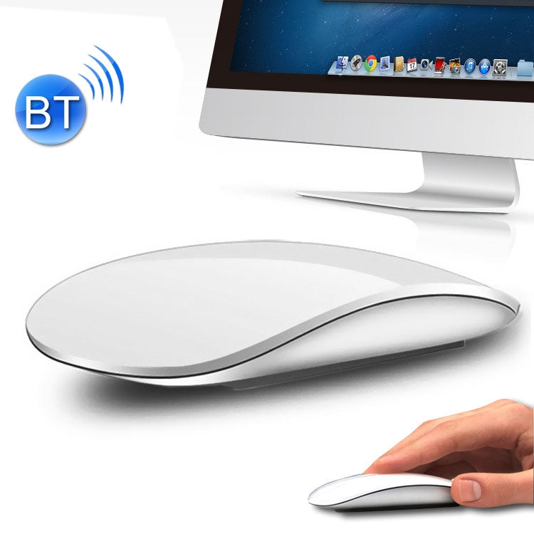 TM-823 2.4G 1200 DPI Wireless Touch Scroll Optical Mouse for Mac Desktop Laptop(White) by buy2fix