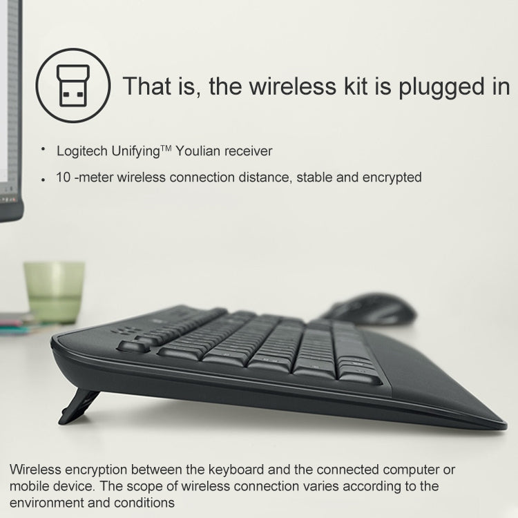 Logitech MK545 Wireless Keyboard Mouse Set by Logitech
