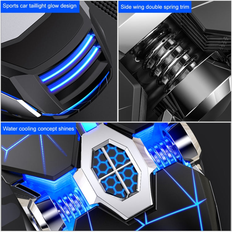 YINDIAO 3200DPI 4-modes Adjustable 7-keys RGB Light Wired Gaming Mechanical Mouse, Style: Silent Version(Black) - Wired Mice by YINDIAO | Online Shopping UK | buy2fix