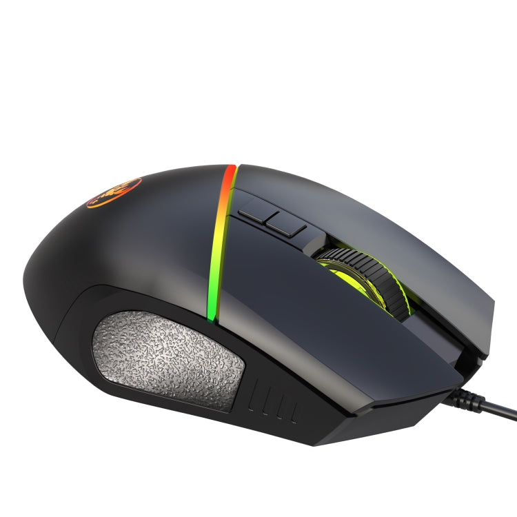HXSJ V100 + A876 Mobile Game One Hand Wired Keyboard + Mouse Set - Mini Keyboard by HXSJ | Online Shopping UK | buy2fix