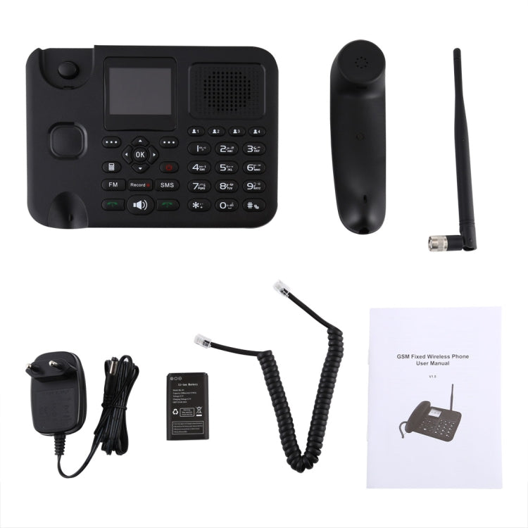 ZT9000 2.4 inch TFT Screen Fixed Wireless GSM Business Phone, Quad band: GSM 850/900/1800/1900Mhz (Black) by buy2fix