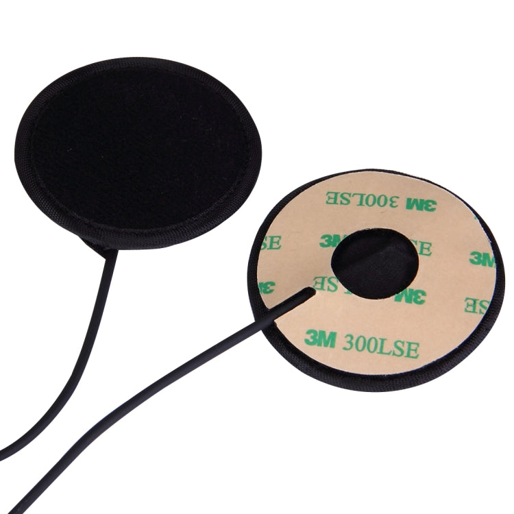 2 Pin PTT Adjustable Volume Motorcycle Helmet Headset Microphone for BAOFENG Radio Walkie Talkie - Microphones & Headsets by buy2fix | Online Shopping UK | buy2fix