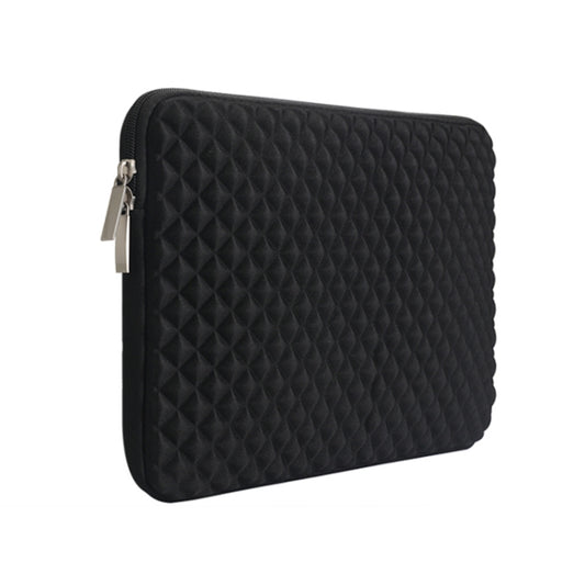 Diamond Texture Laptop Liner Bag, Size: 15.6 inch (Black) - 15.6 - 17 inch by buy2fix | Online Shopping UK | buy2fix