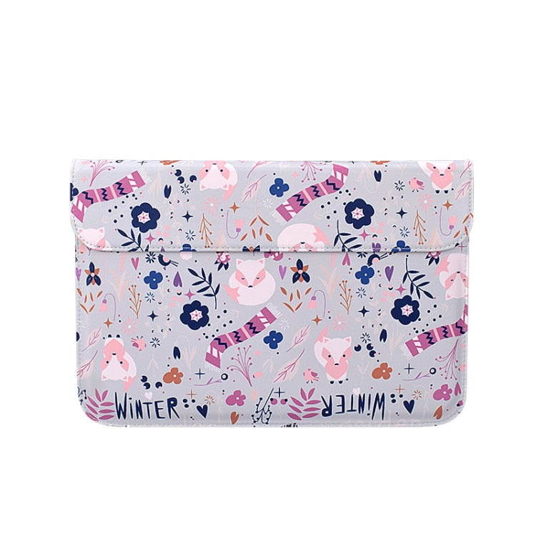 PU + Nylon Laptop Sleeve Bag Laptop Bag for 13.3 inch Laptops (Fox) by buy2fix