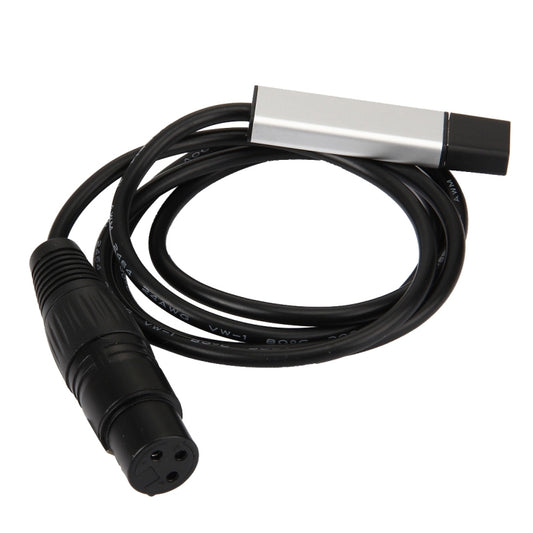1m USB 2.0 to DMX512 Adapter Cable - Connector & Plug by buy2fix | Online Shopping UK | buy2fix