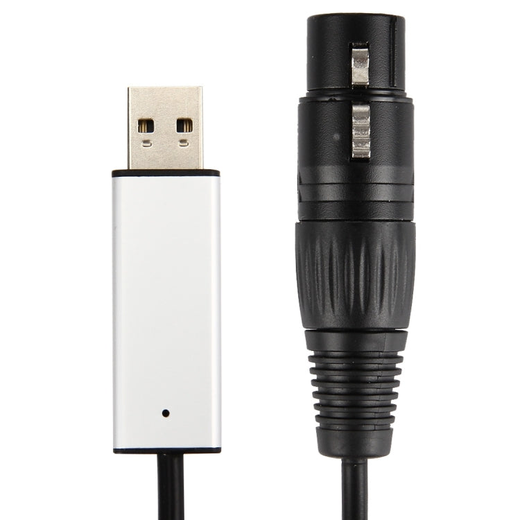 1m USB 2.0 to DMX512 Adapter Cable - Connector & Plug by buy2fix | Online Shopping UK | buy2fix
