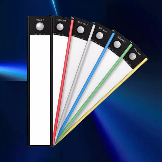 40cm Original Xiaomi Youpin YEELIGHT LED Smart Human Motion Sensor Light Bar Rechargeable Wardrobe Cabinet Corridor Wall Lamps(Green) by Xiaomi