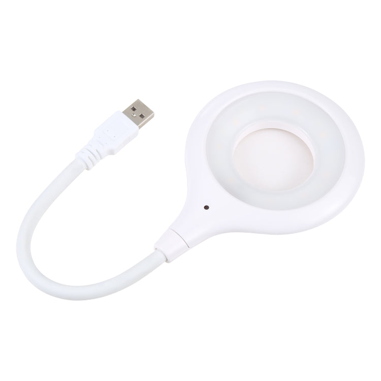 400LM 16 LEDs USB Portable Desk Lamp(White) - USB Light by buy2fix | Online Shopping UK | buy2fix