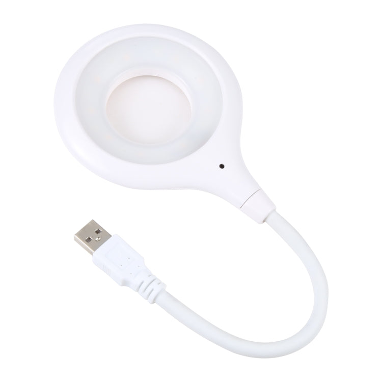 400LM 16 LEDs USB Portable Desk Lamp(White) - USB Light by buy2fix | Online Shopping UK | buy2fix