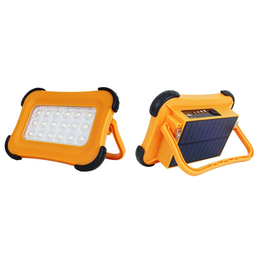 50W 32 LEDs Solar Portable Camping Light Magnetic Lighting Emergency Light with Four Levels of Brightness & Power Bank & Battery Indicator by buy2fix