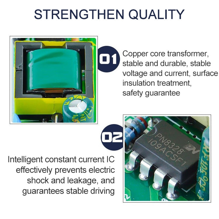 25-36W LED Driver Adapter Isolated Power Supply AC 85-265V to DC 75-135V - LED Drivers by buy2fix | Online Shopping UK | buy2fix